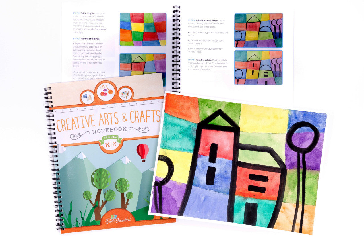 Creative Arts & Crafts Notebook: Physical