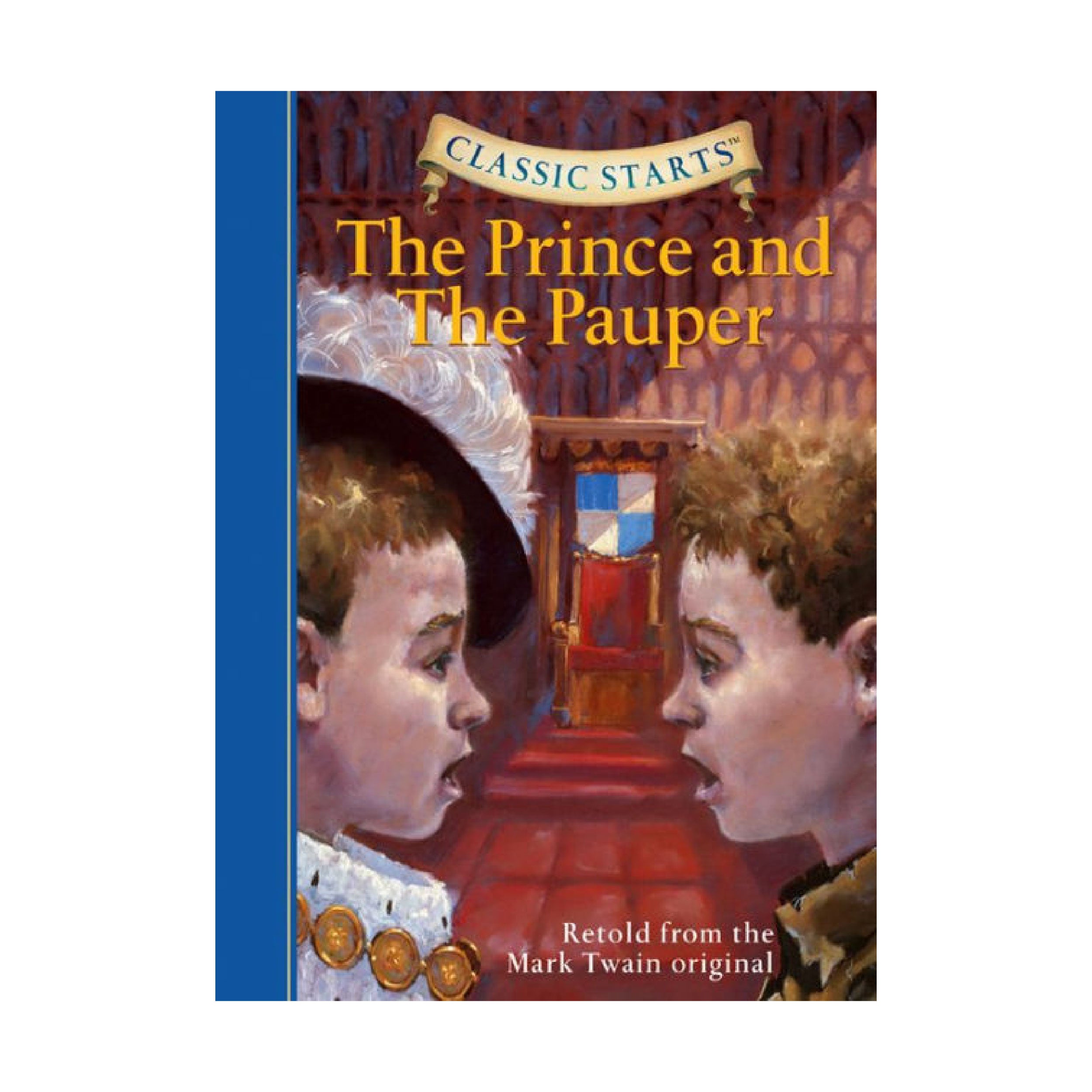 An illustrated book cover of two identical young boys looking at each other with their mouths open in surprise | The Good and the Beautiful