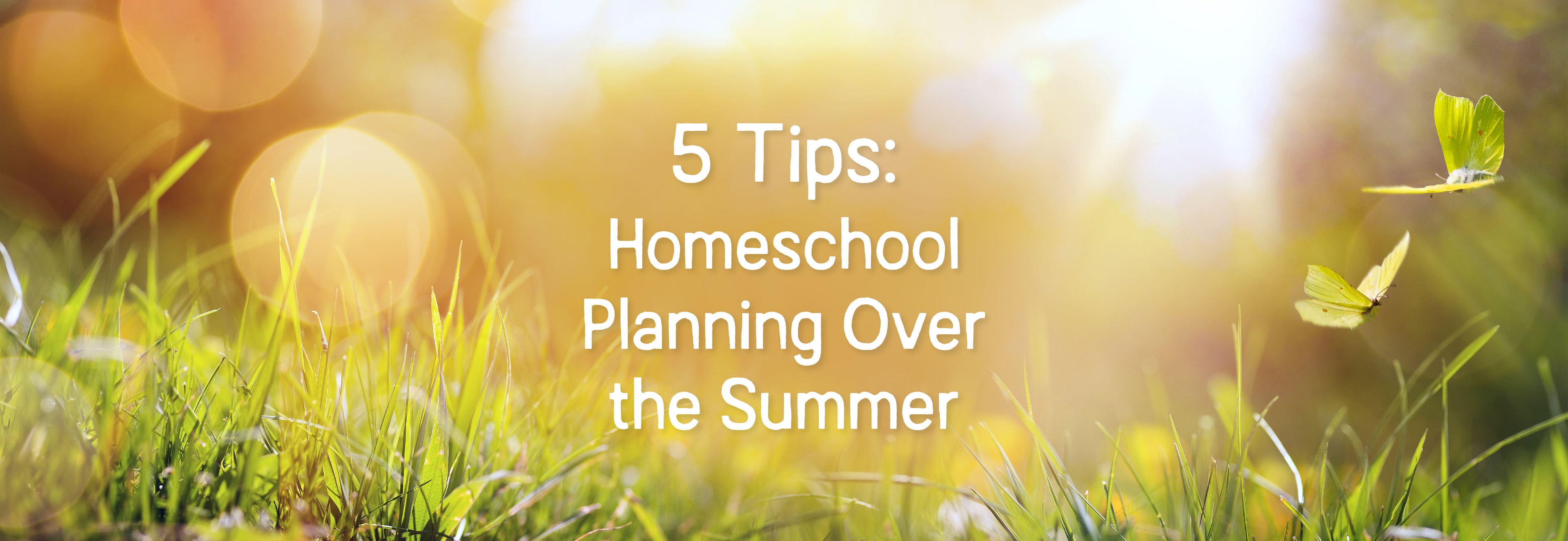 5 tips for homeschool planning over the summer | The Good and The Beautiful