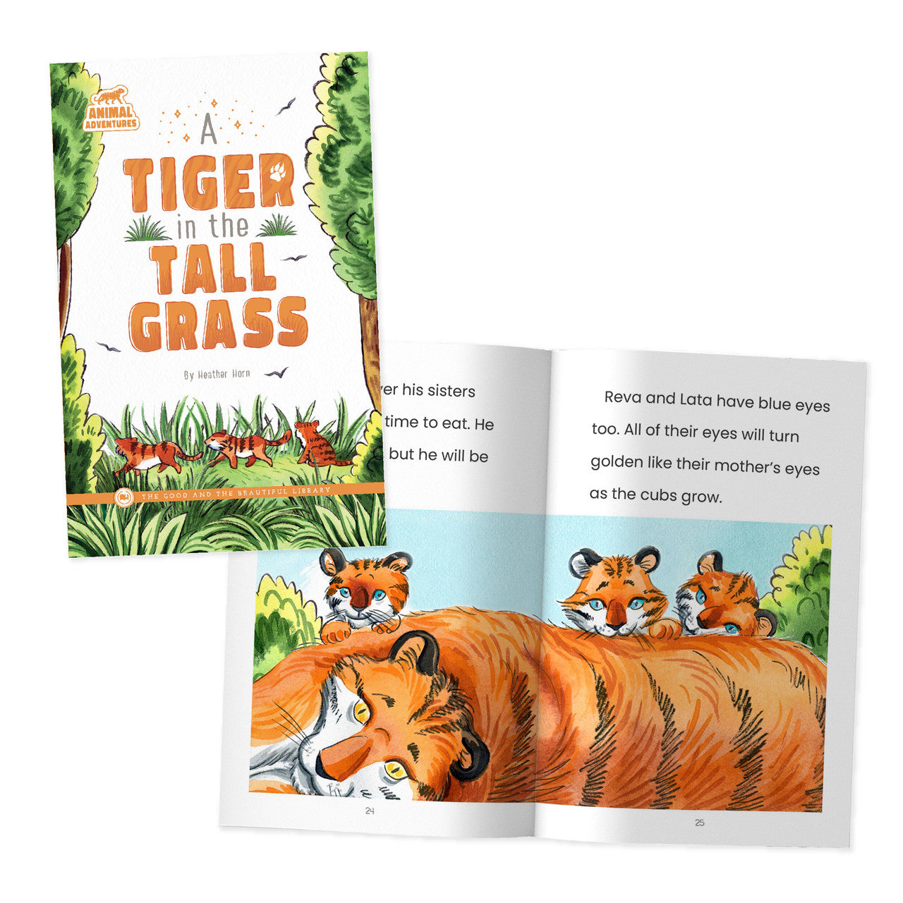 A Tiger in the Tall Grass