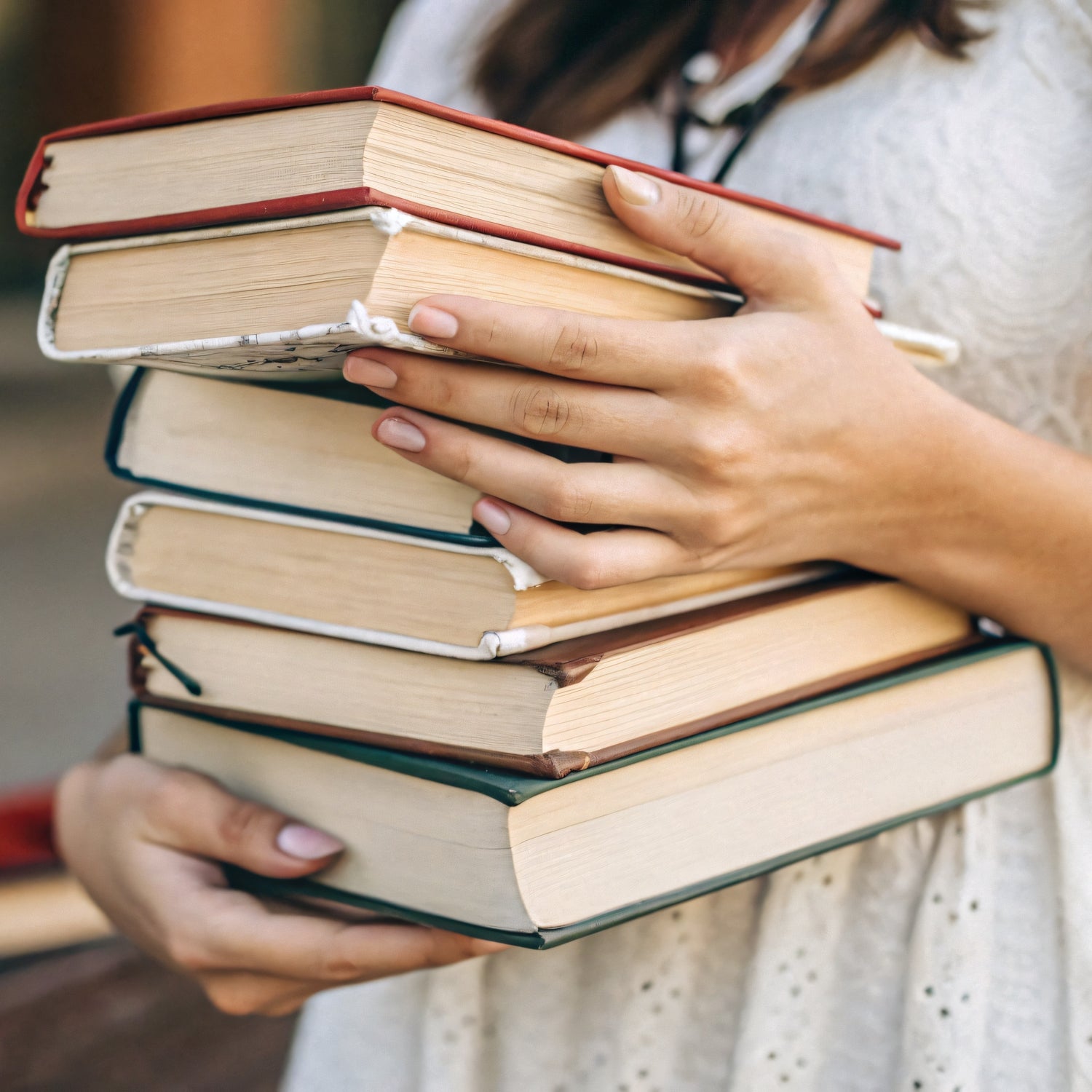 stack of books | The Good and The Beautiful