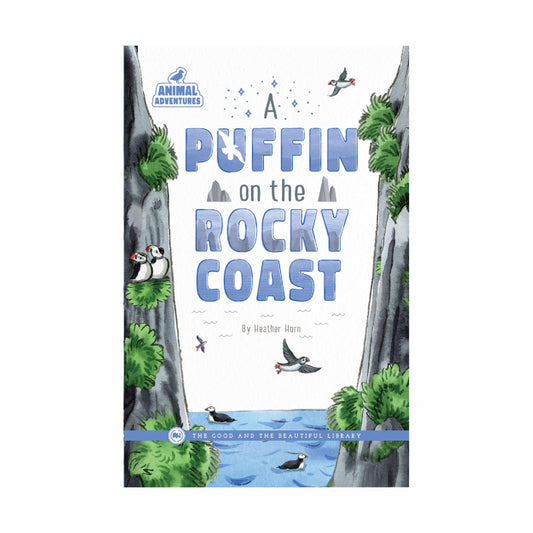 A Puffin on the Rocky Coast