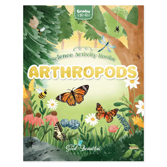 Arthropods science activity book for grades K-2 | The Good and the Beautiful