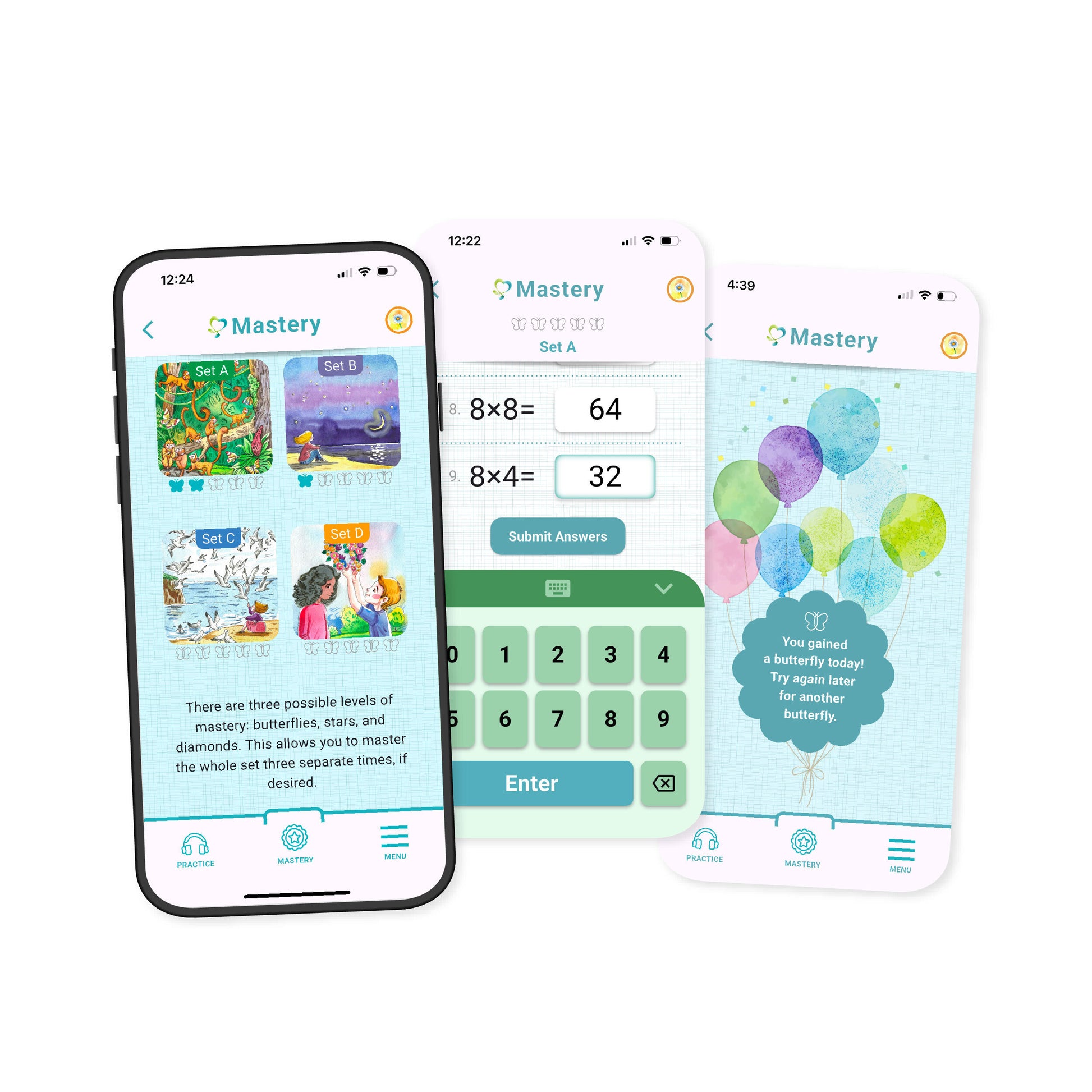 Musical Multiplication App Images on Phone | The Good and The Beautiful