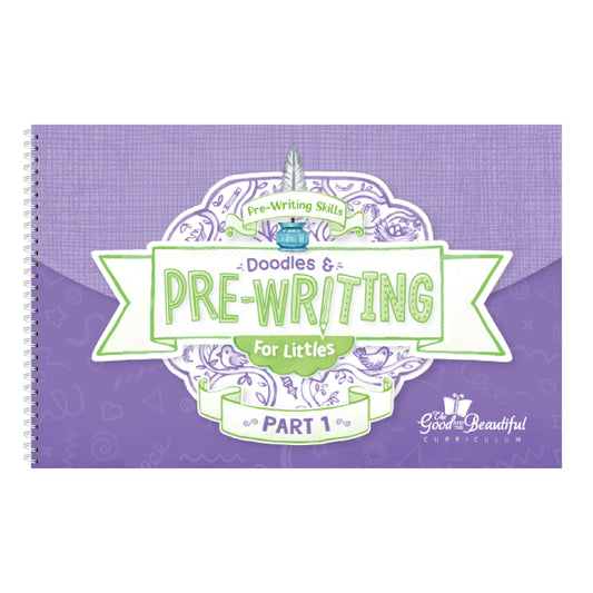 Handwriting Workbook: Doodles and Pre-Writing for Littles Part 1