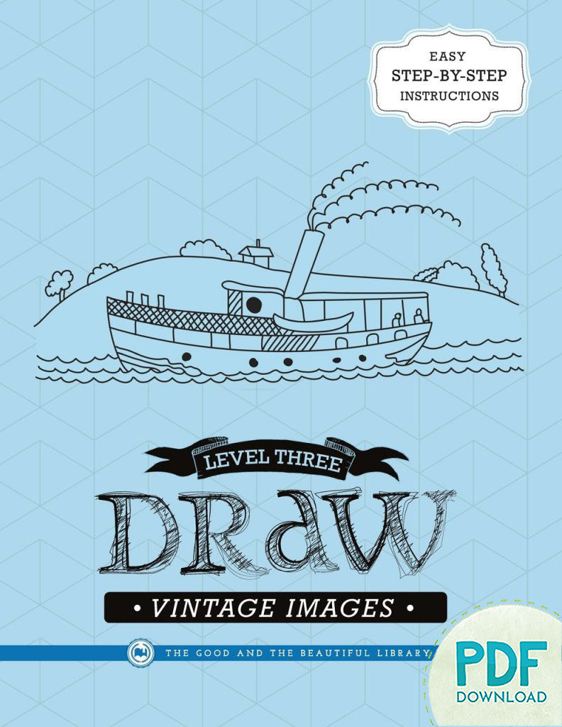 Draw Vintage Images (PDF): Level 3