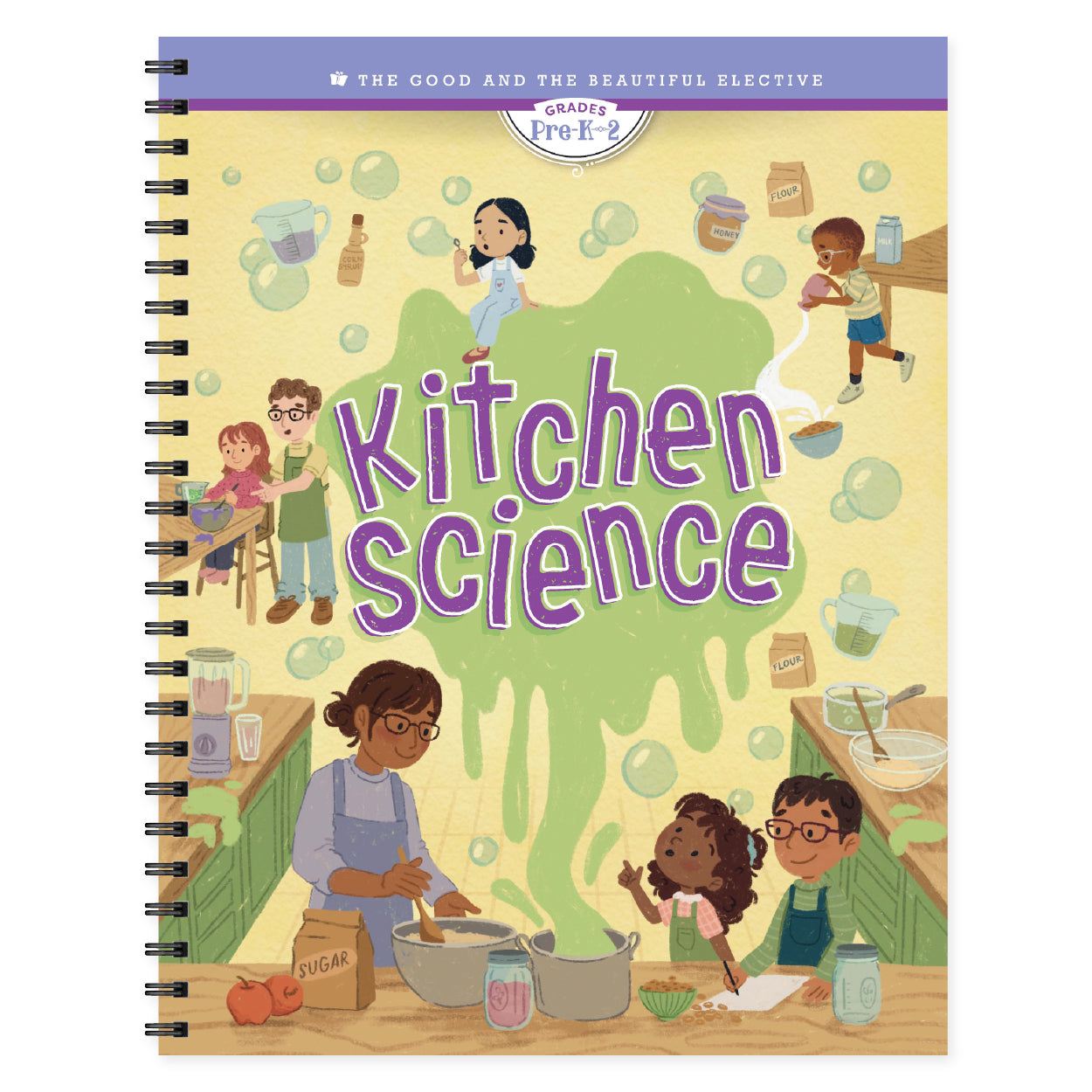 The cover of the elective course book "Kitchen Science" for grades PreK-2 | The Good and the Beautiful