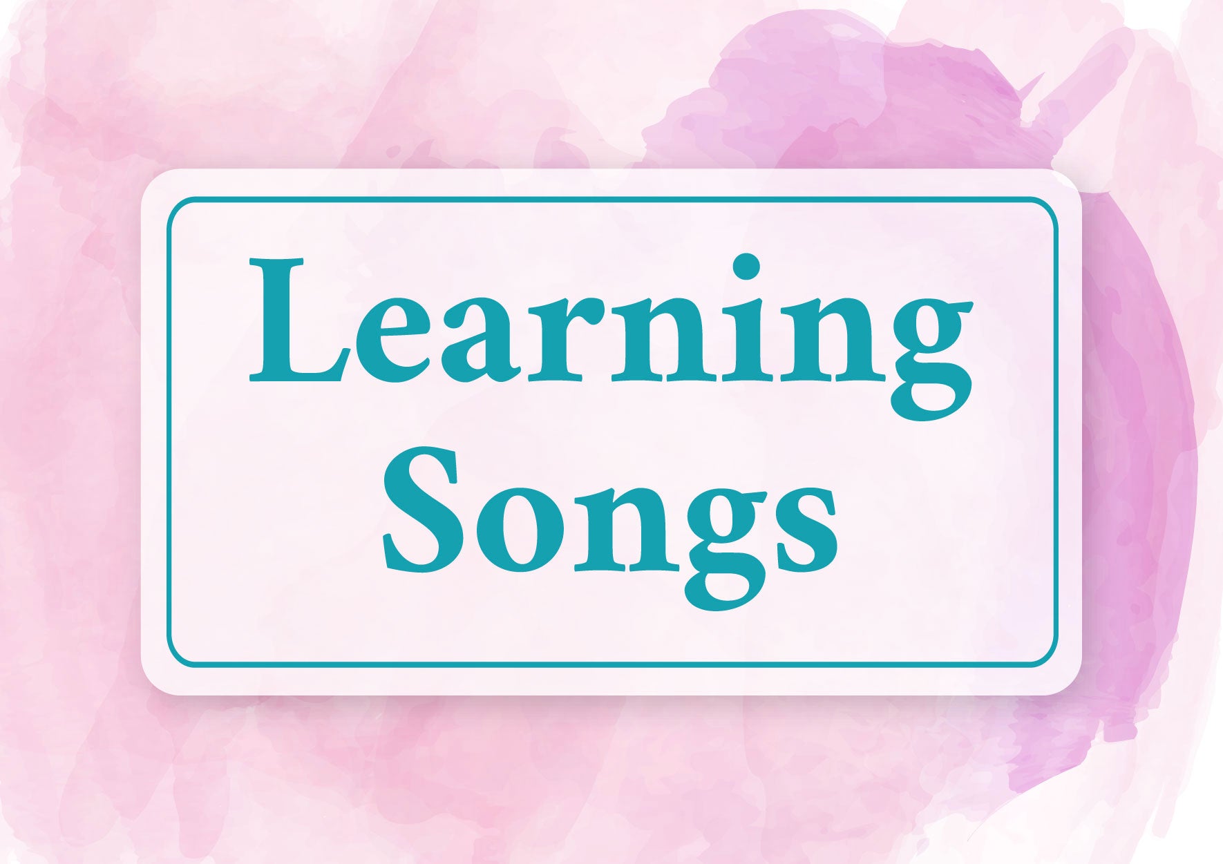 Learning Songs Link | The Good and the Beautiful