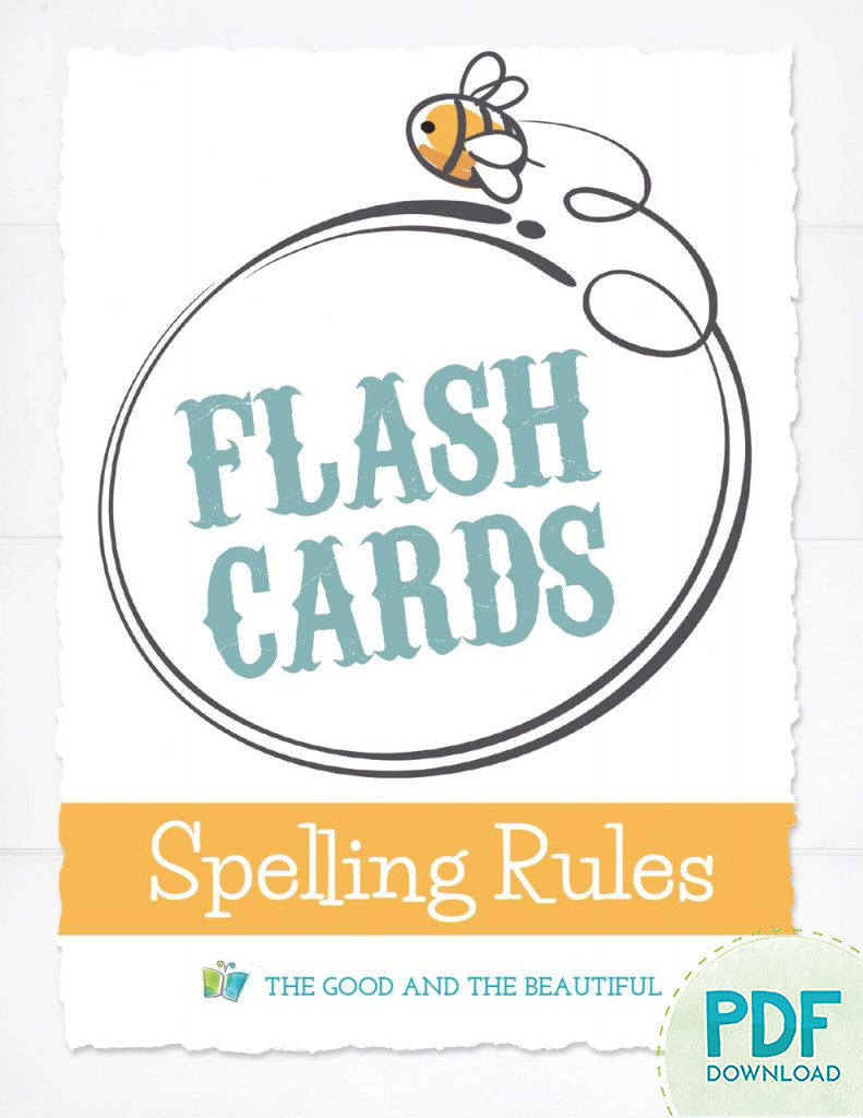 Spelling Rules Flashcards (PDF)