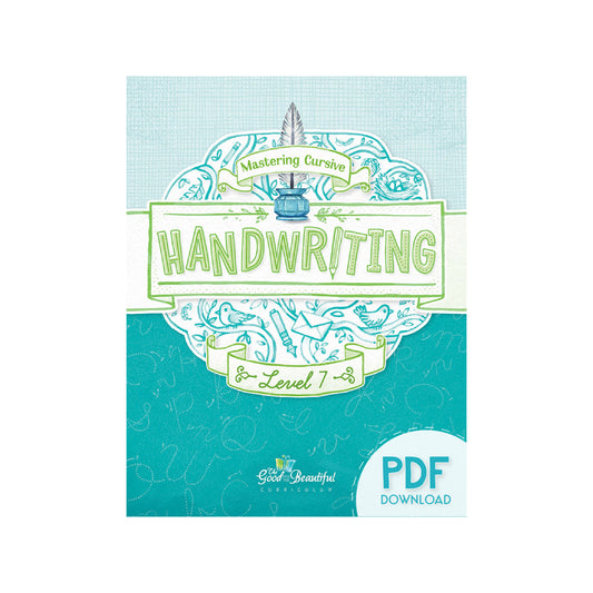 Handwriting Workbook (PDF): Level 7