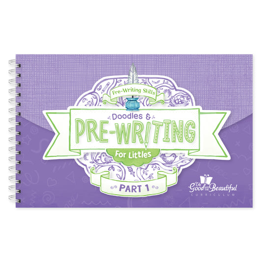 Handwriting Doodles & Pre-Writing Part 1 Cover | The Good and the Beautiful