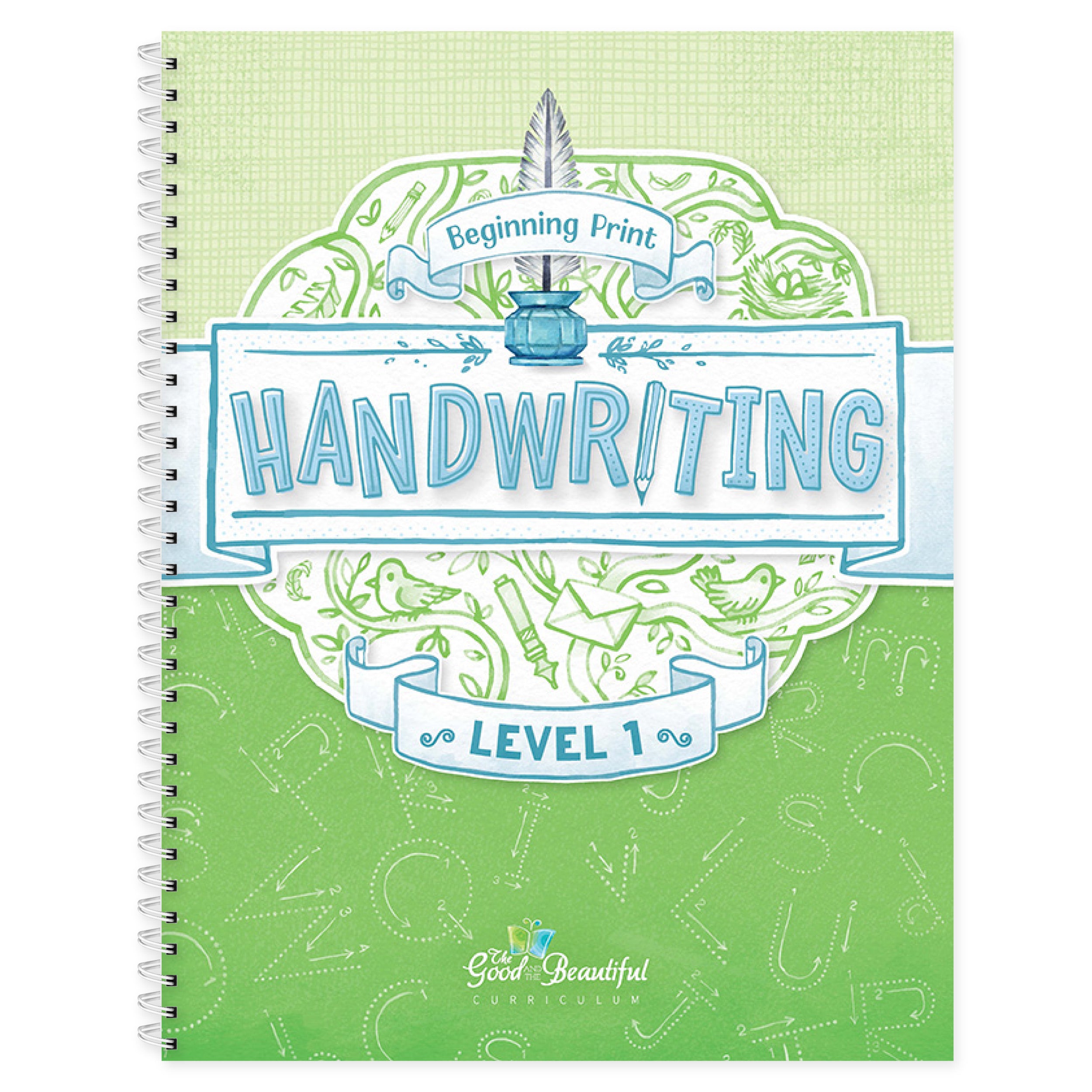 The Good and the Beautiful Handwriting Level 1