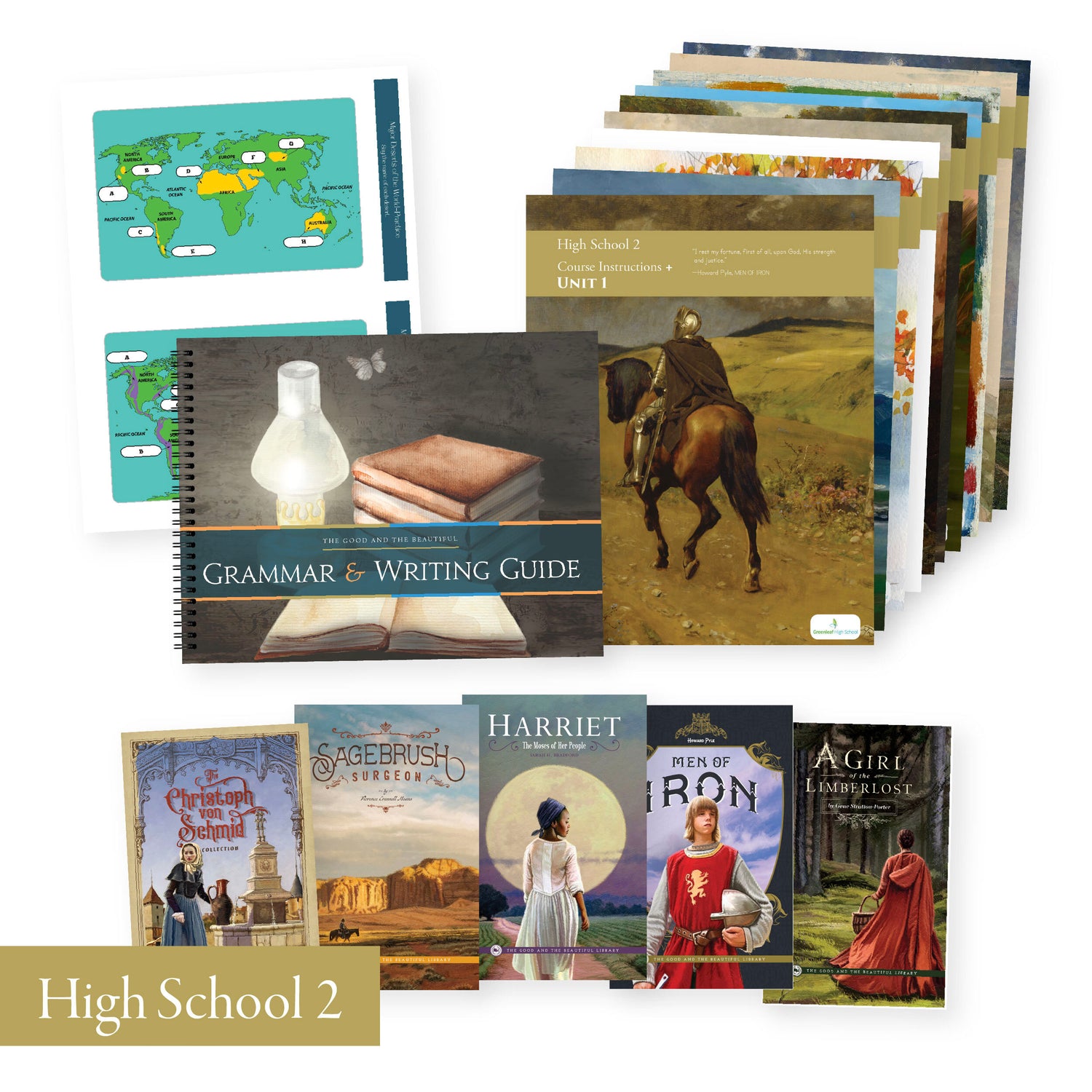 High School Language Arts Year 2 | The Good and The Beautiful