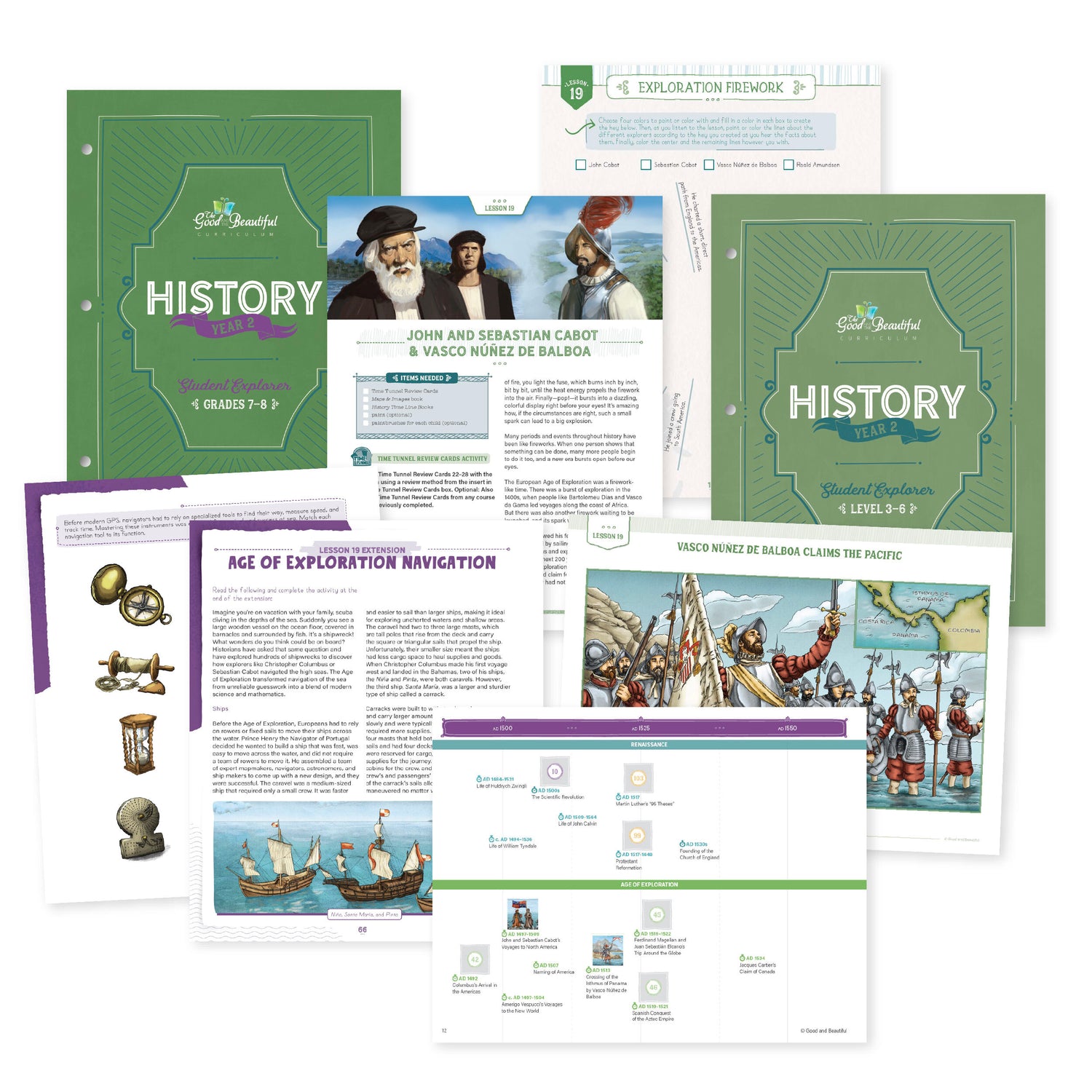 History Year 2 Books | The Good and the Beautiful