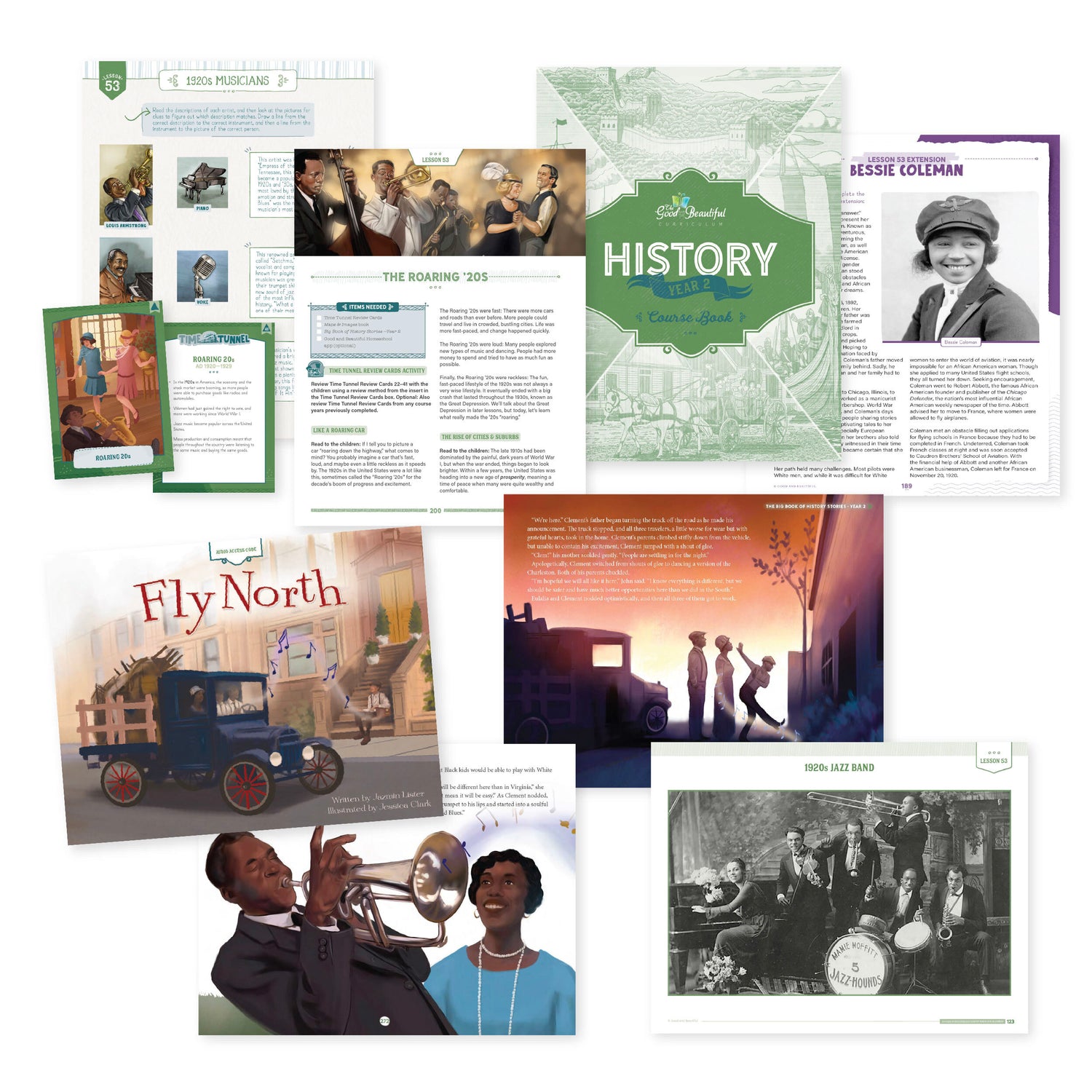 History Year 2 Course Collage | The Good and the Beautiful