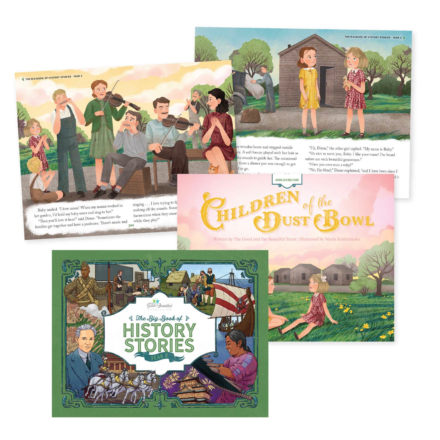 History Year 2 History Stories Book | The Good and the Beautiful