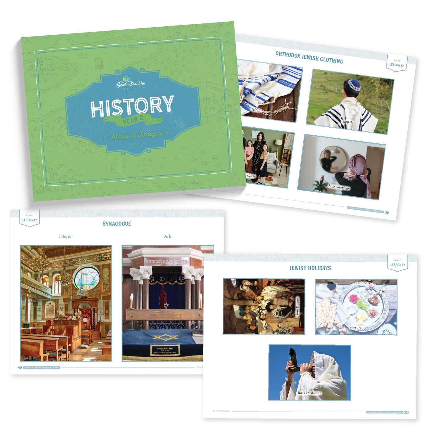 History Year 3 Maps and Images with sample pages of images | The Good and the Beautiful