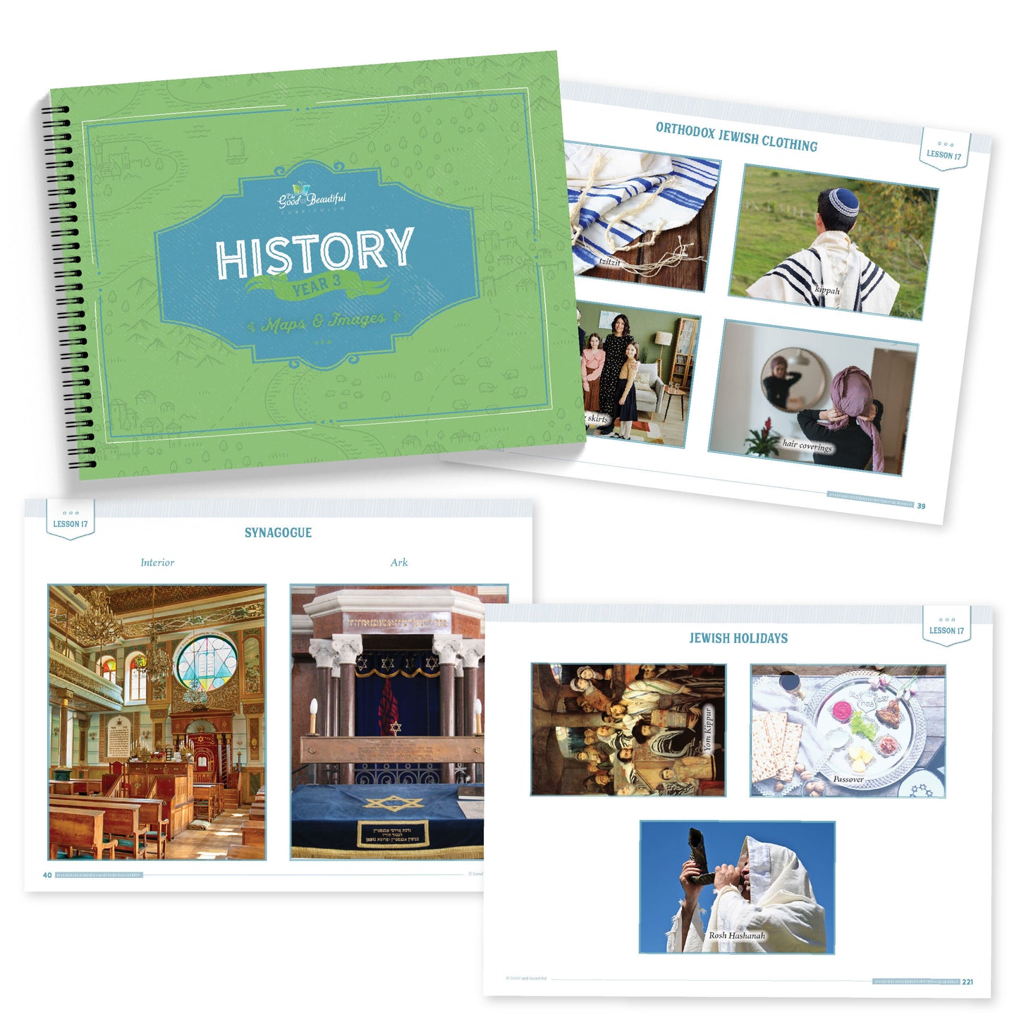 History Year 3 Maps and Images with sample pages of images | The Good and the Beautiful