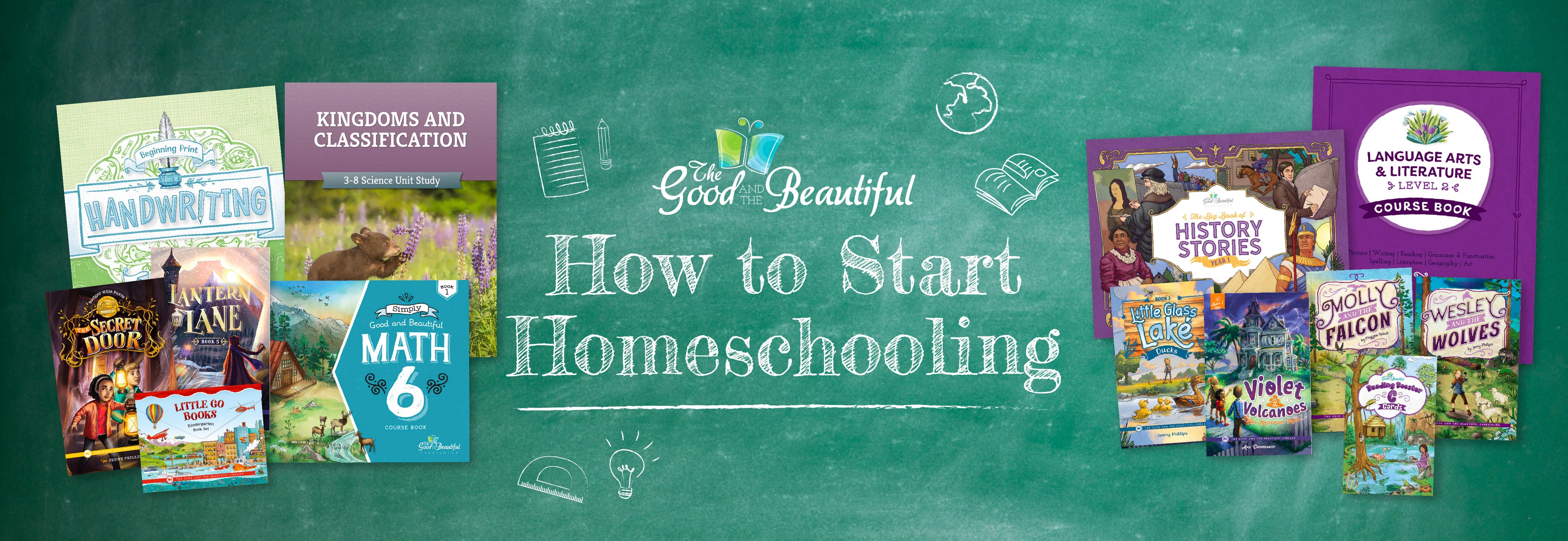 How to Start Homeschooling Blog Banner | The Good and The Beautiful