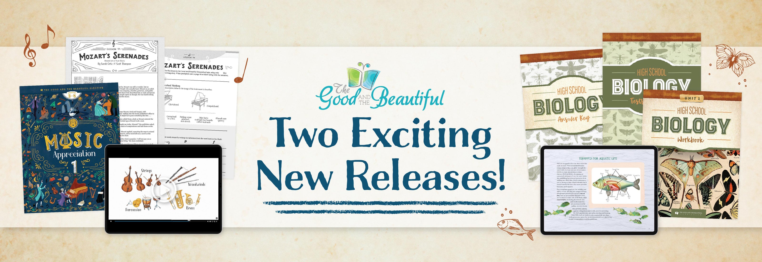 June Email Banner New Releases | The Good and The Beautiful