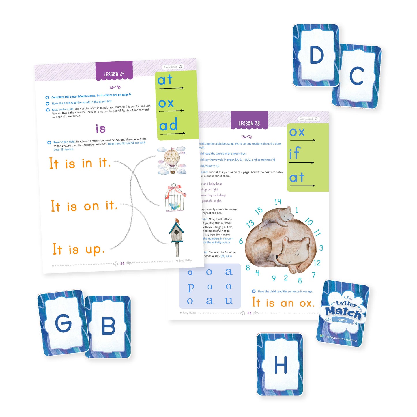 Kindergarten Prep Lesson Pages | The Good and the Beautiful