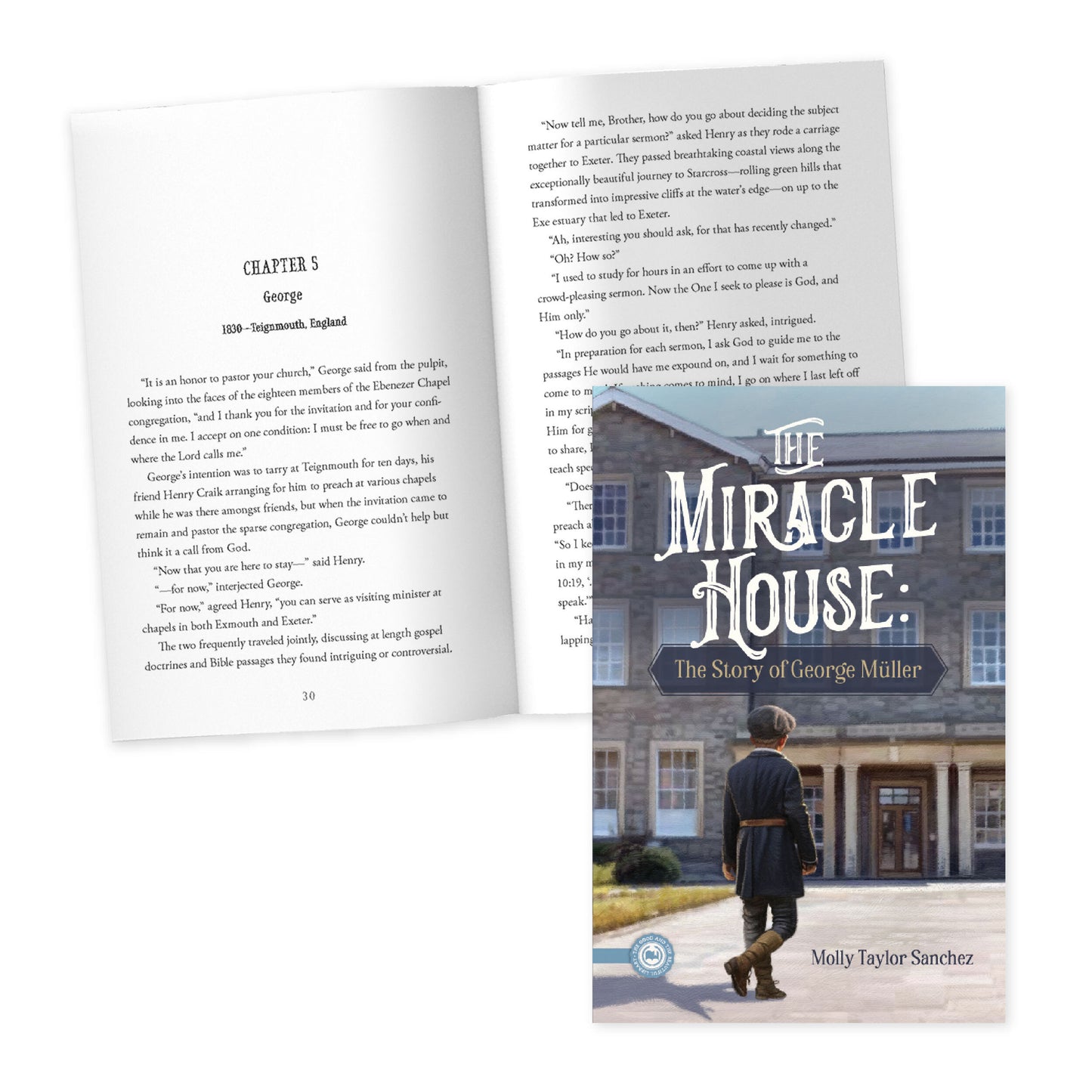 The book "The Miracle House: The Story of George Muller" with a preview of chapter 5 | The Good and the Beautiful