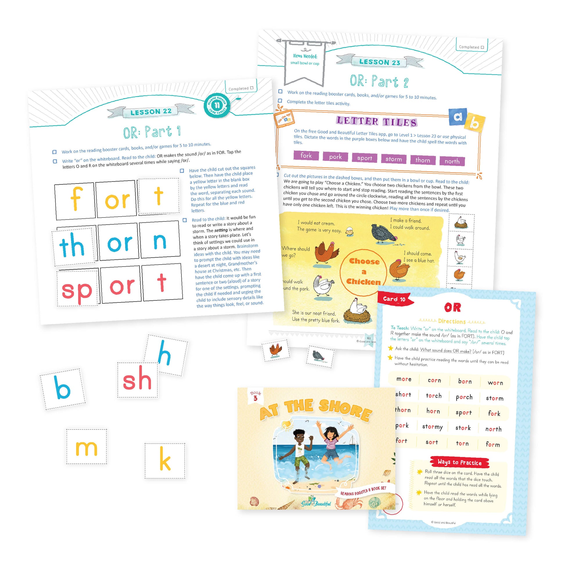 Language Arts Level 1 Activity Pages | The Good and the Beautiful