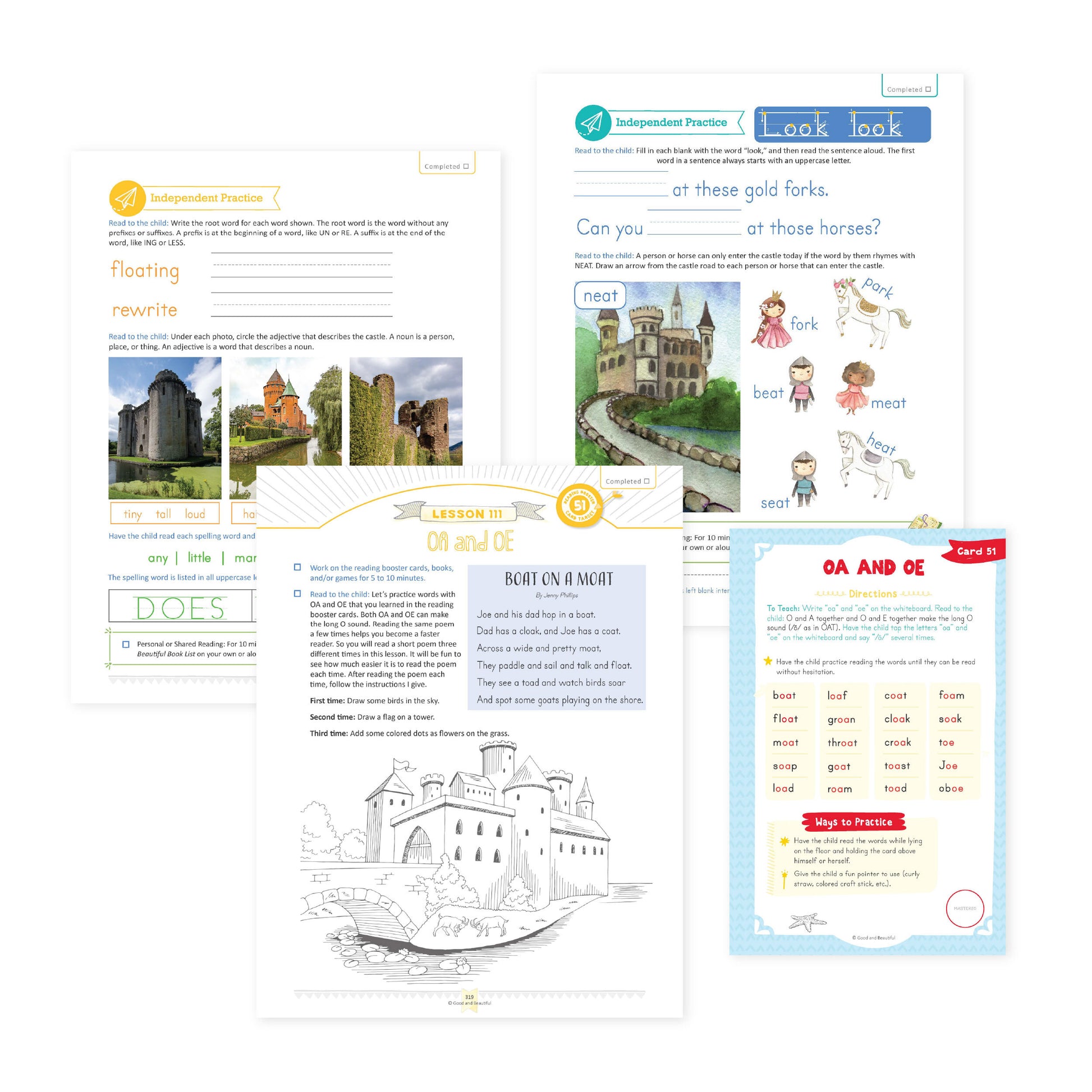 Language Arts Level 1 Course Pages | The Good and the Beautiful