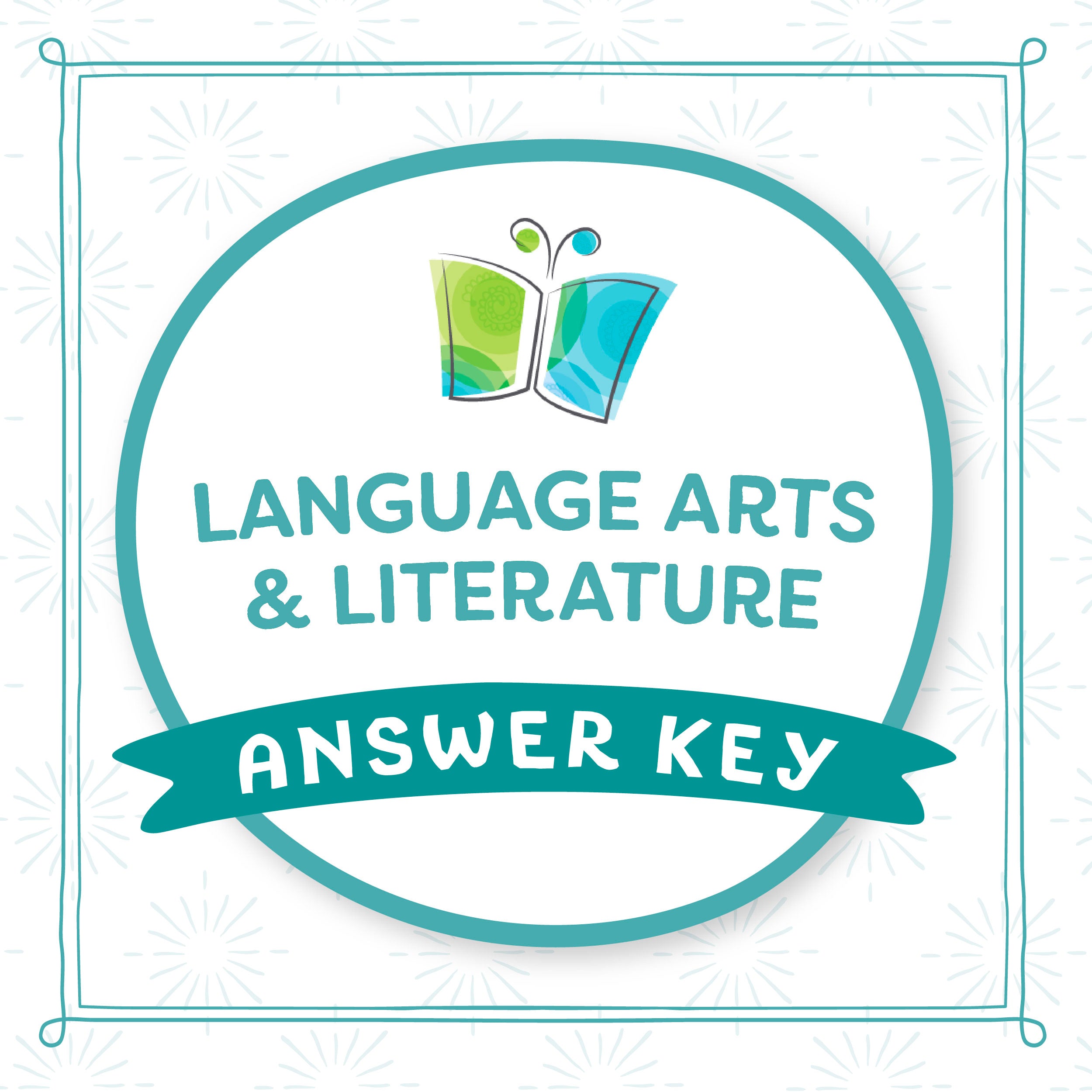 Language Arts & Literature Answer Key graphic | The Good and the Beautiful