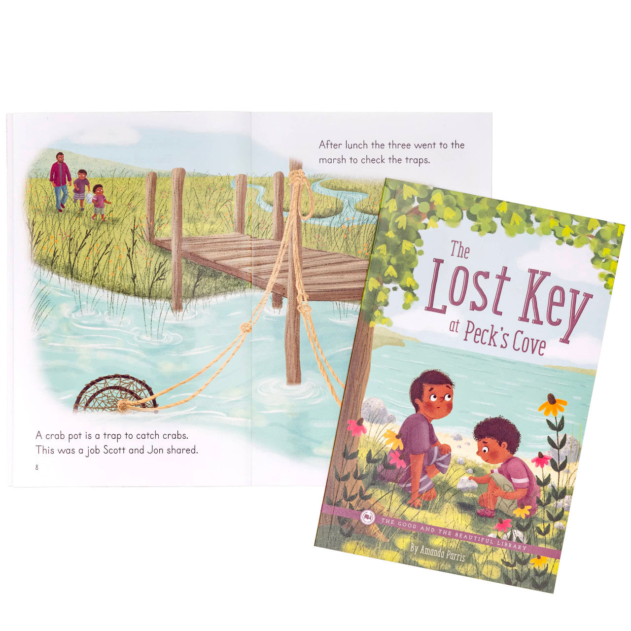 The Lost Key at Peck's Cove: by Amanda Parris