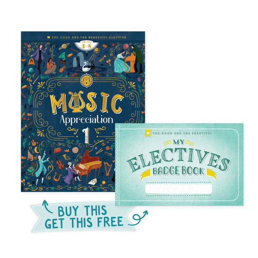 Music Appreciation Badge Book | The Good and The Beautiful