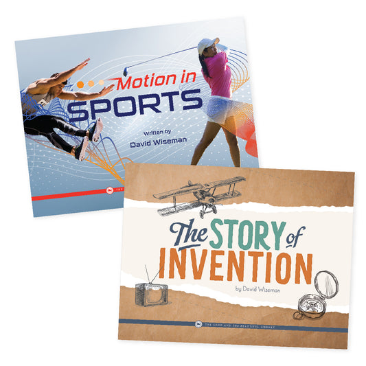 Motion and Simple Machines Read-Aloud Book Pack book covers | The Good and the Beautiful