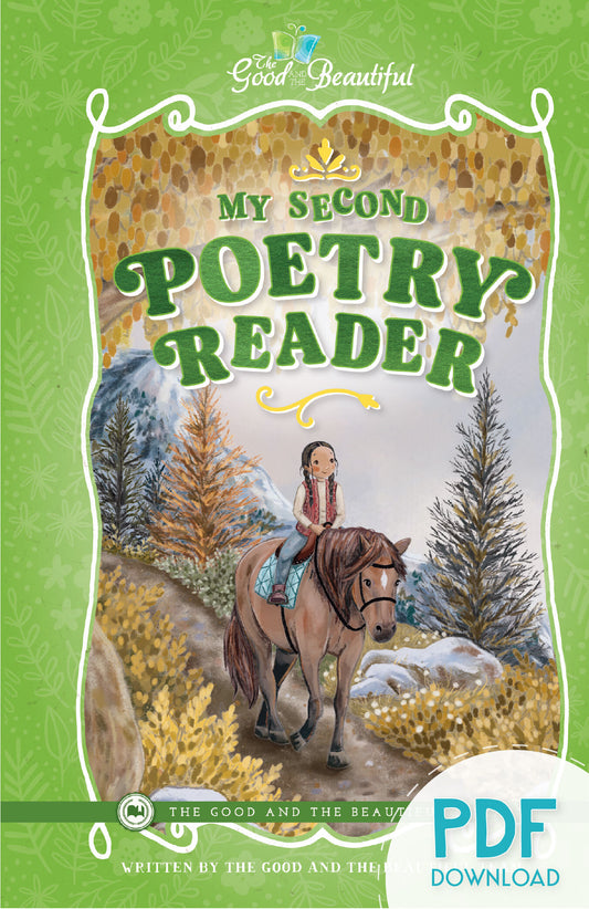 My Second Poetry Reader PDF | The Good and the Beautiful