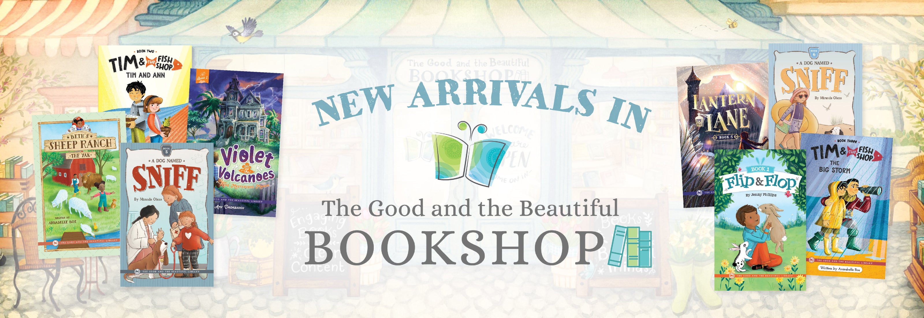 New Arrivals in the Bookshop | The Good and The Beautiful