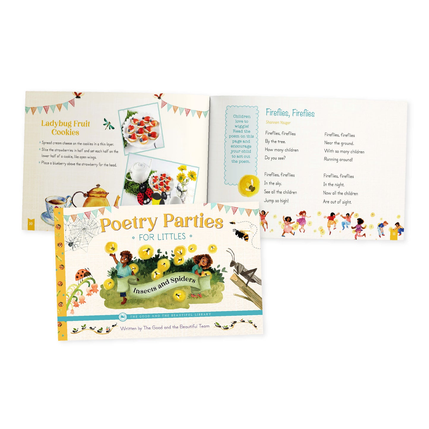 Poetry Parties for Littles: Insects and Spiders