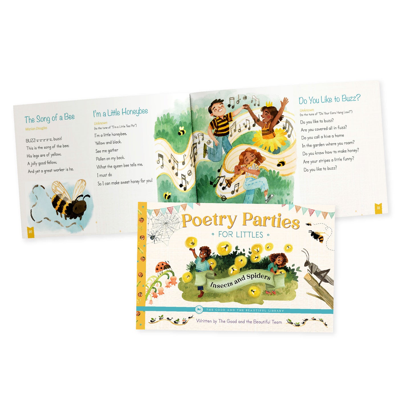 Poetry Parties for Littles: Insects and Spiders