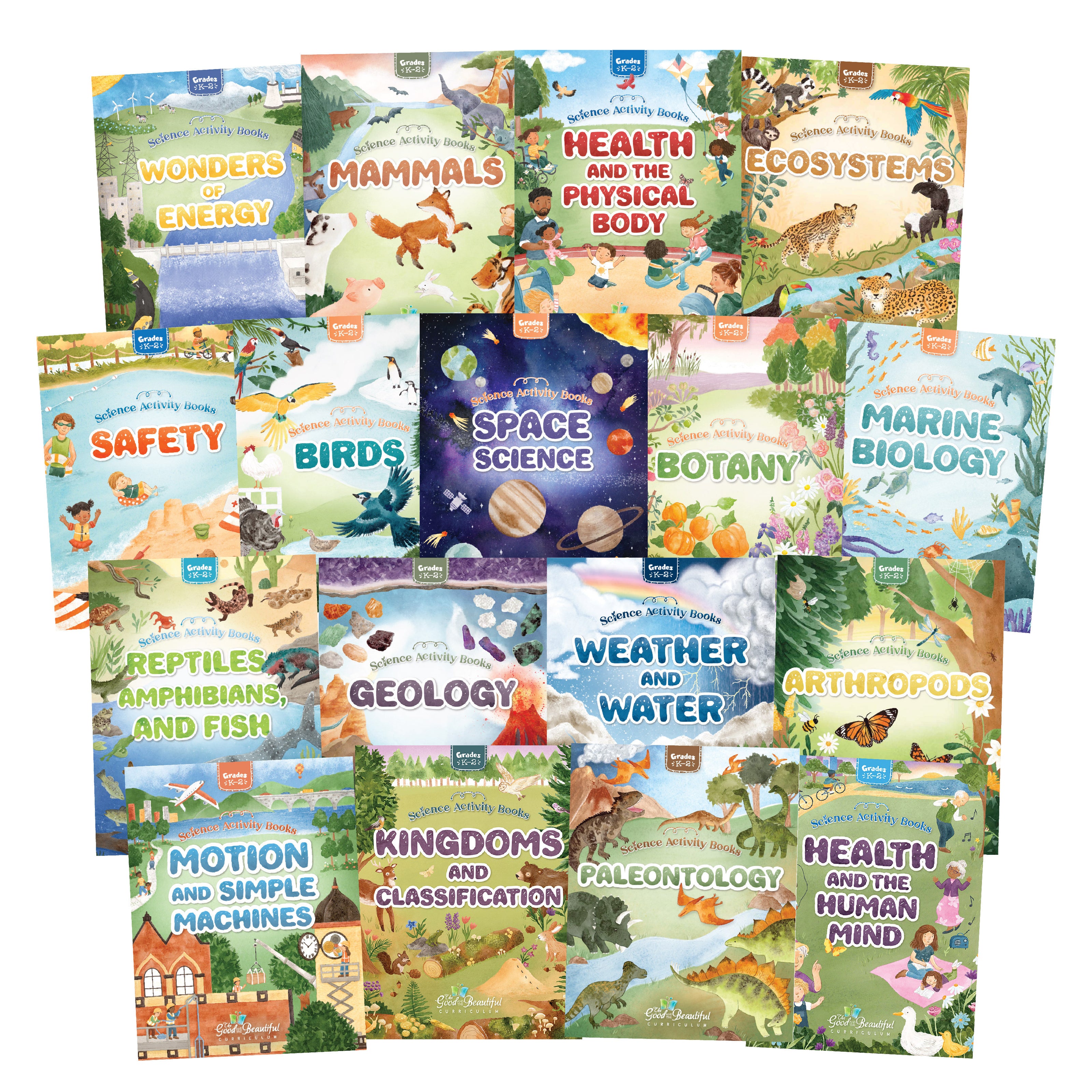 Science Activity Book Covers | The Good and The Beautiful