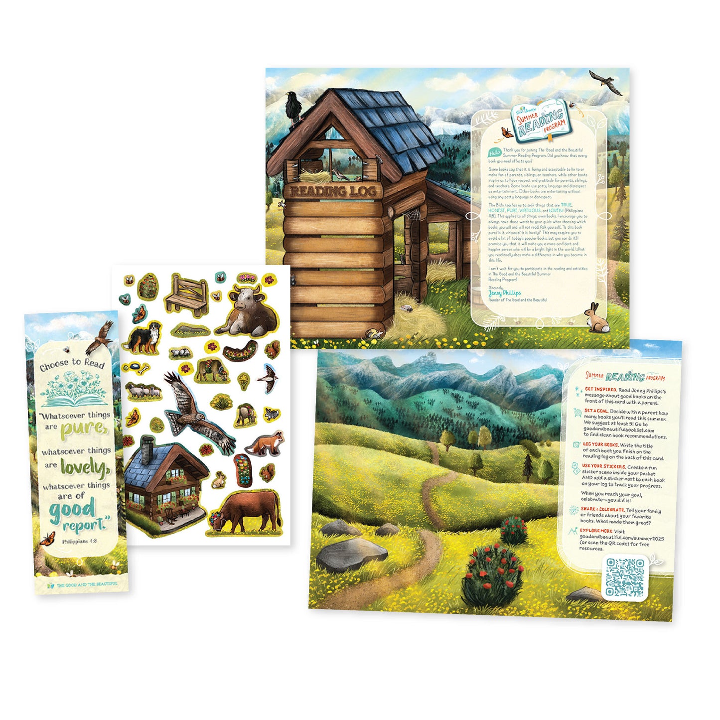 Summer Reading Program Bifold | The Good and The Beautiful