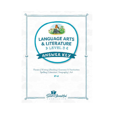 Answer Key: Language Arts Level 3
