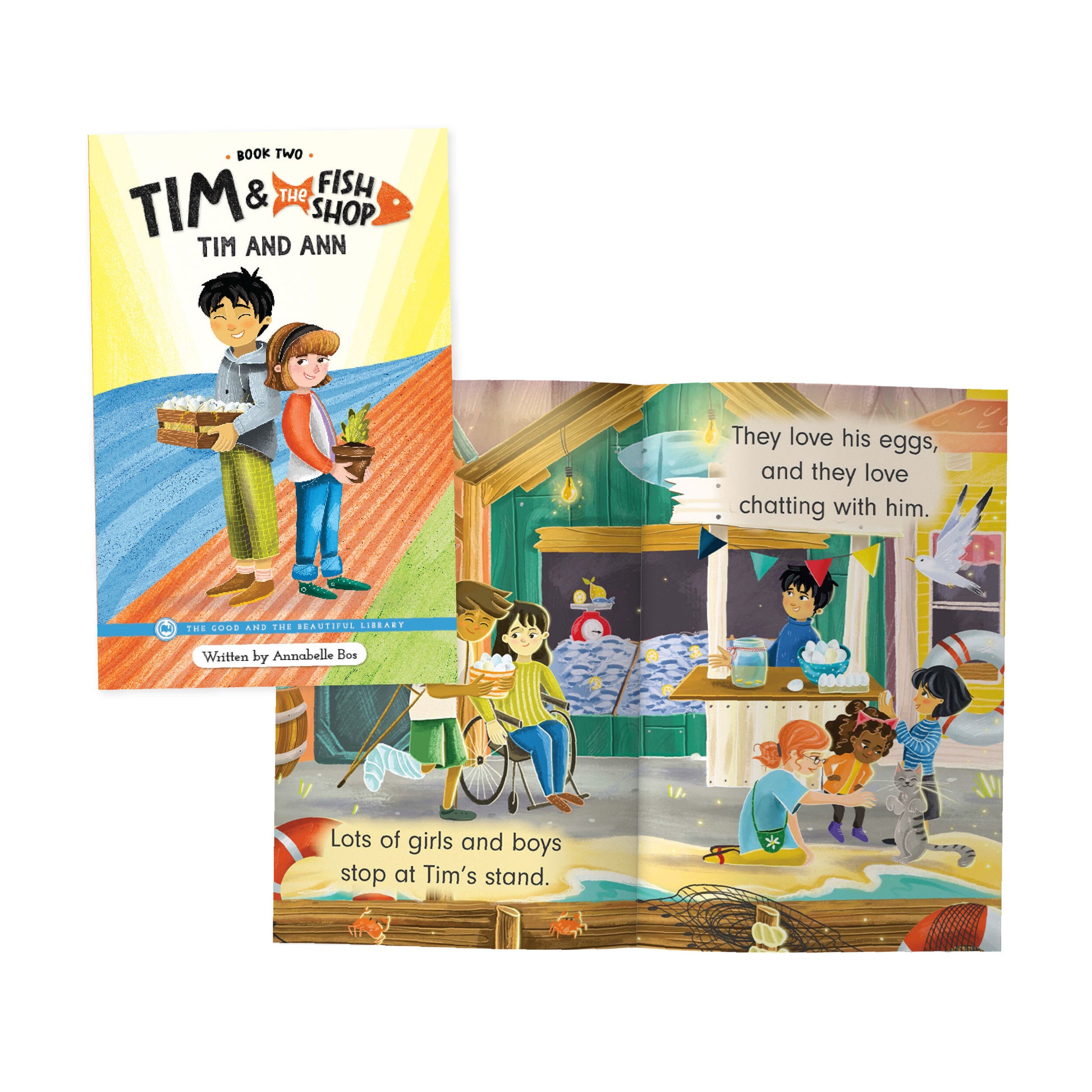 Tim and the Fish Shop Book 2 in Series | The Good and the Beautiful
