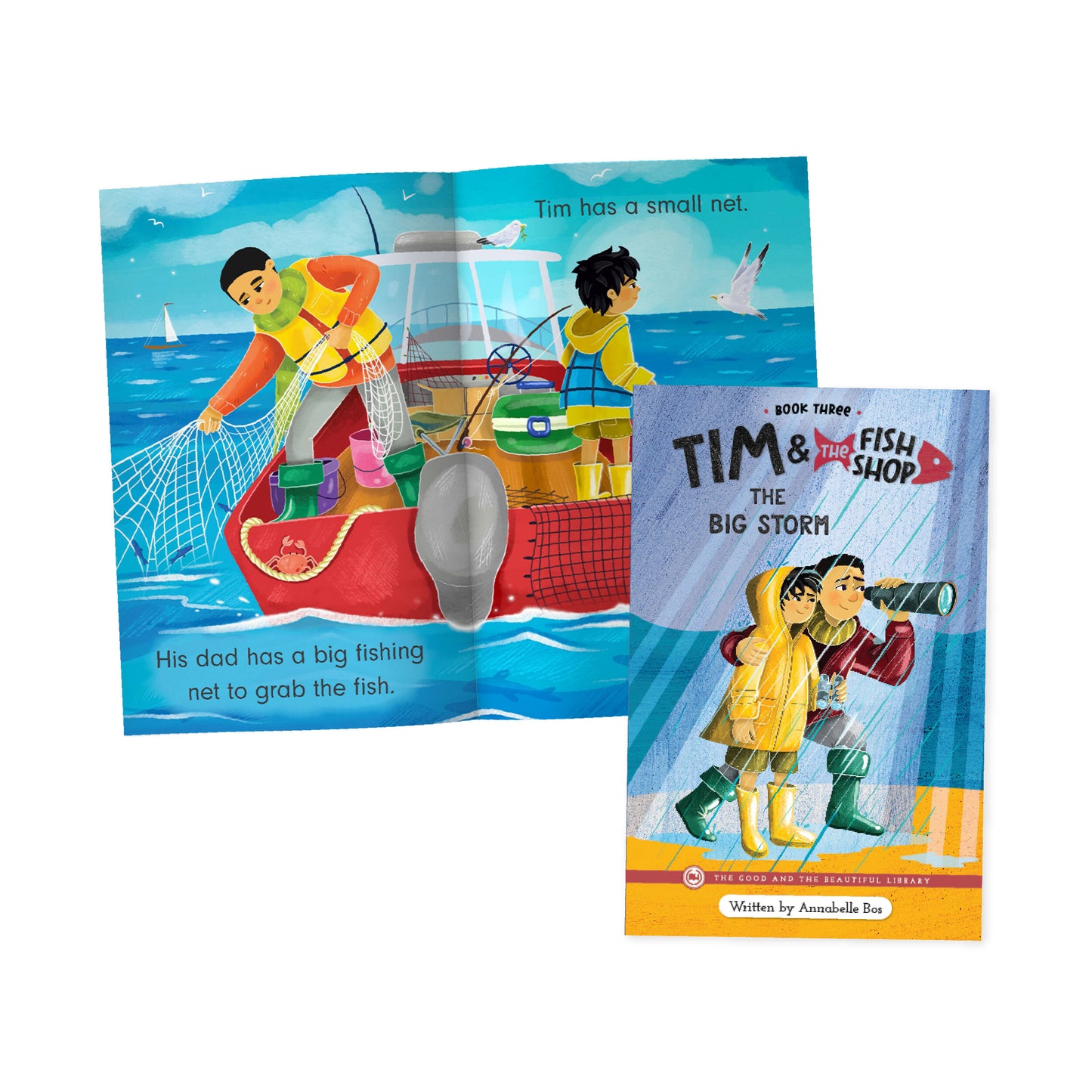 Tim and the Fish Stand Book 2 The Big Storm | The Good and the Beautiful