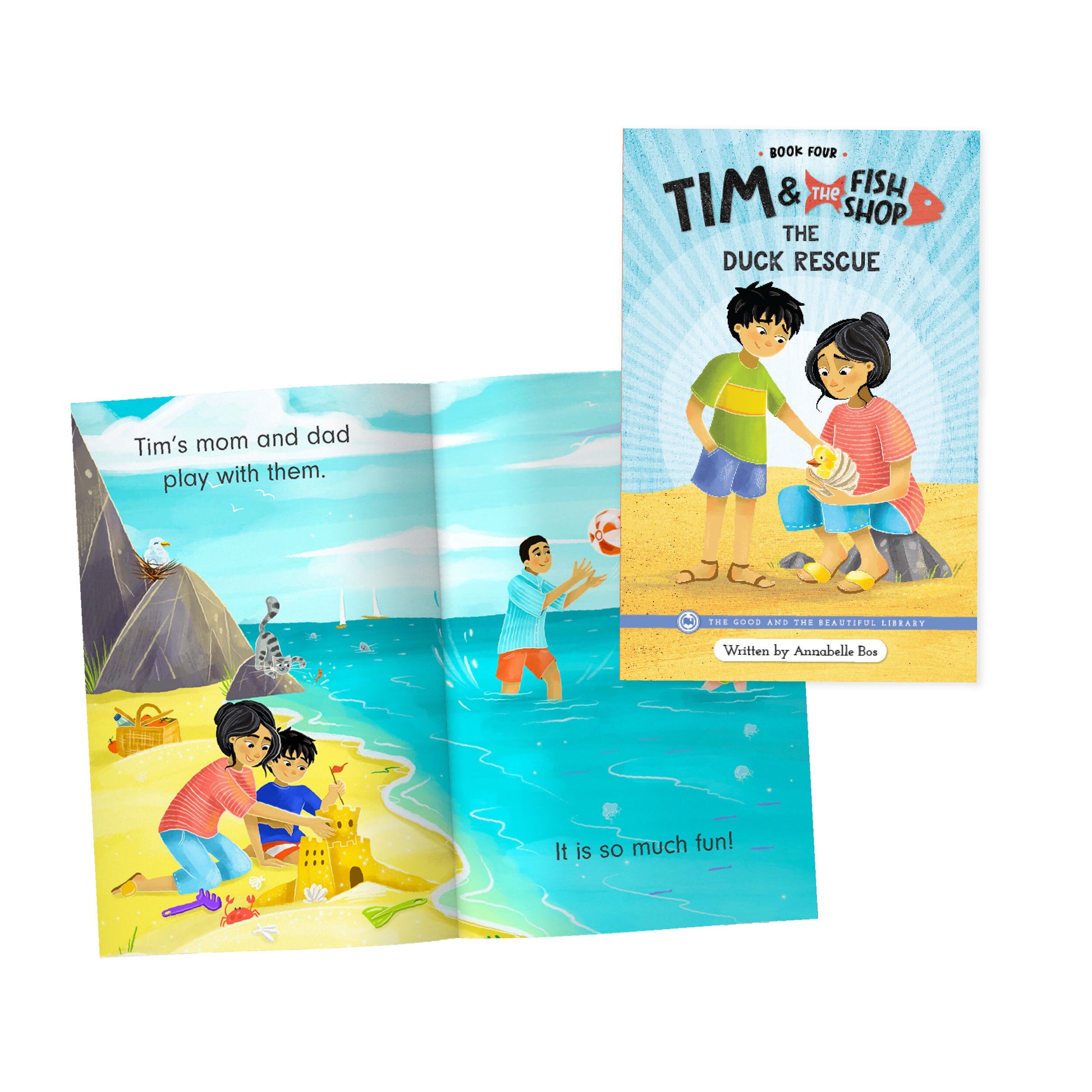 Tim and the Fish Shop Book 4 Duck Rescue | The Good and the Beautiful