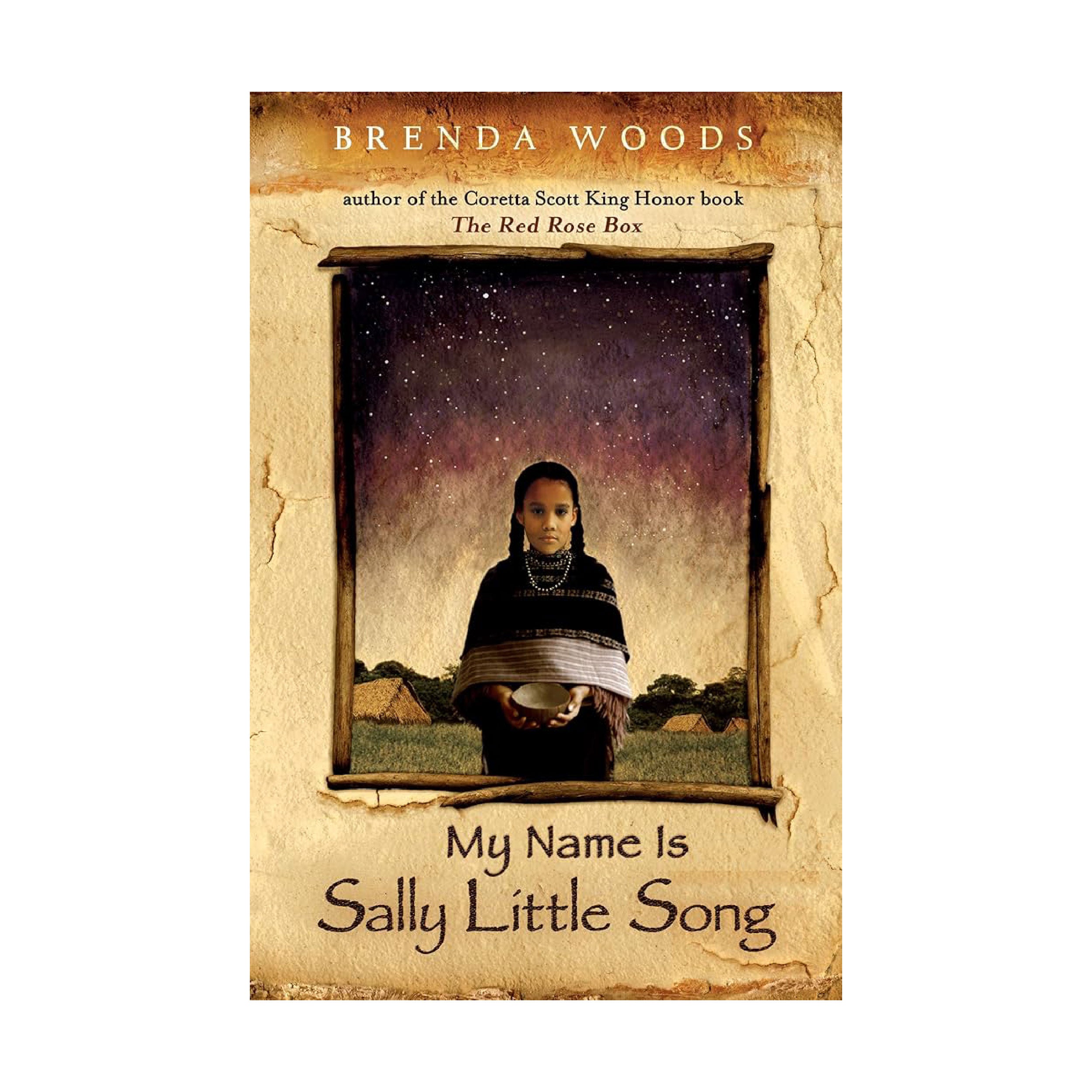 A book cover of a young girl holding an empty bowl out with both of her hands with a stary sky in the background | The Good and the Beautiful