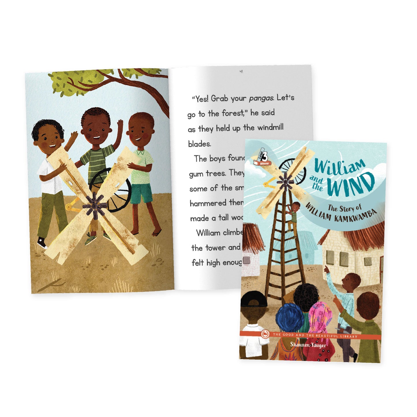 William and the Wind—The Story of William Kamkwamba: by Shannen Yauger
