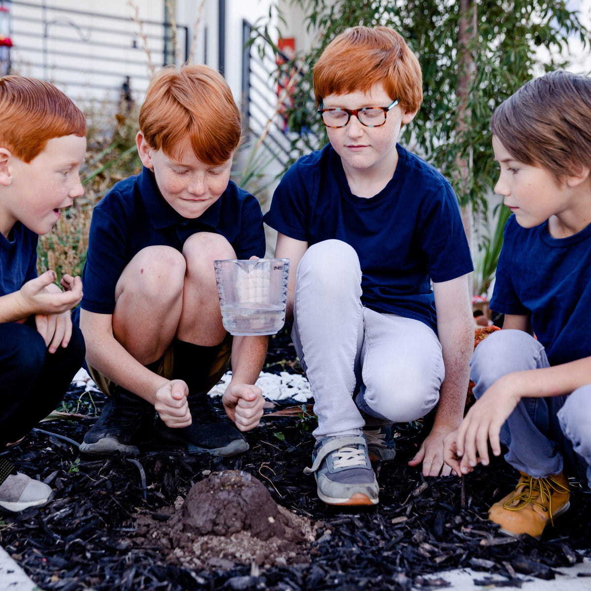 Building Homemade Volcanoes | The Good and the Beautiful