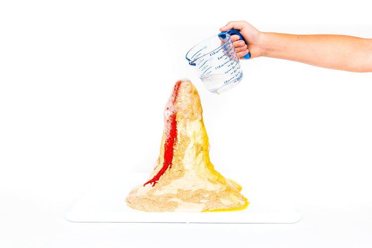 Building Homemade Volcanoes | The Good and the Beautiful