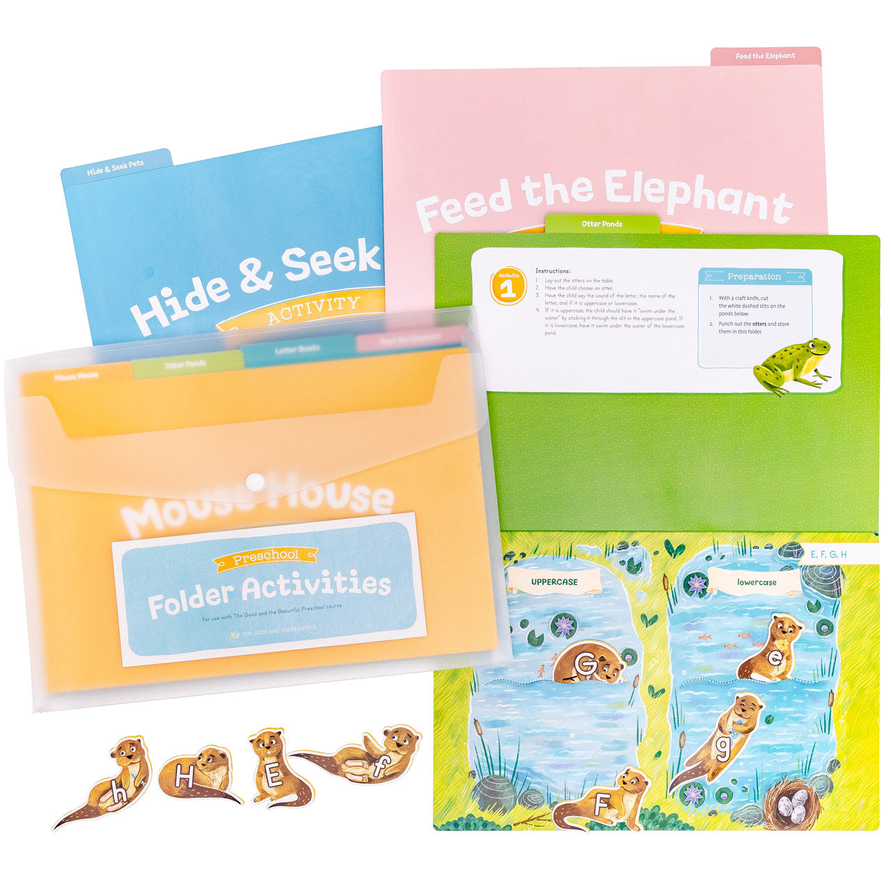 Folder Activities: Preschool Language Arts – The Good and the Beautiful