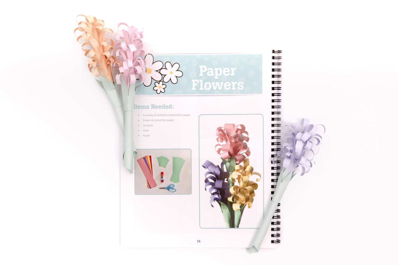 Creative Arts & Crafts Notebook: Physical + PDF Download
