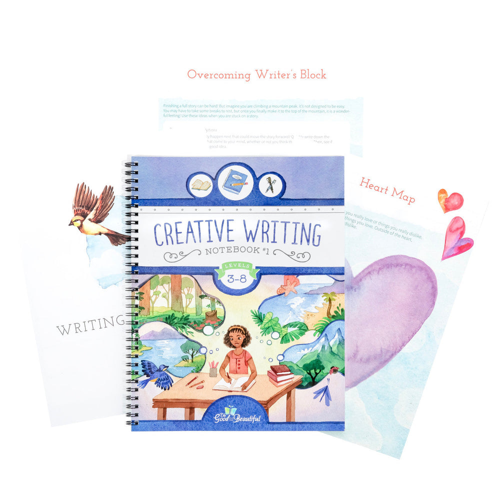 Creative Writing Notebooks โ The Good and the Beautiful
