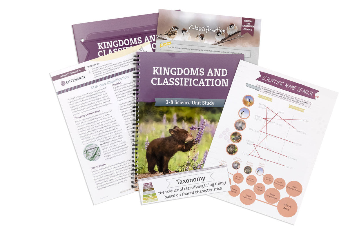 Kingdoms and Classification Science Course | The Good and the Beautiful